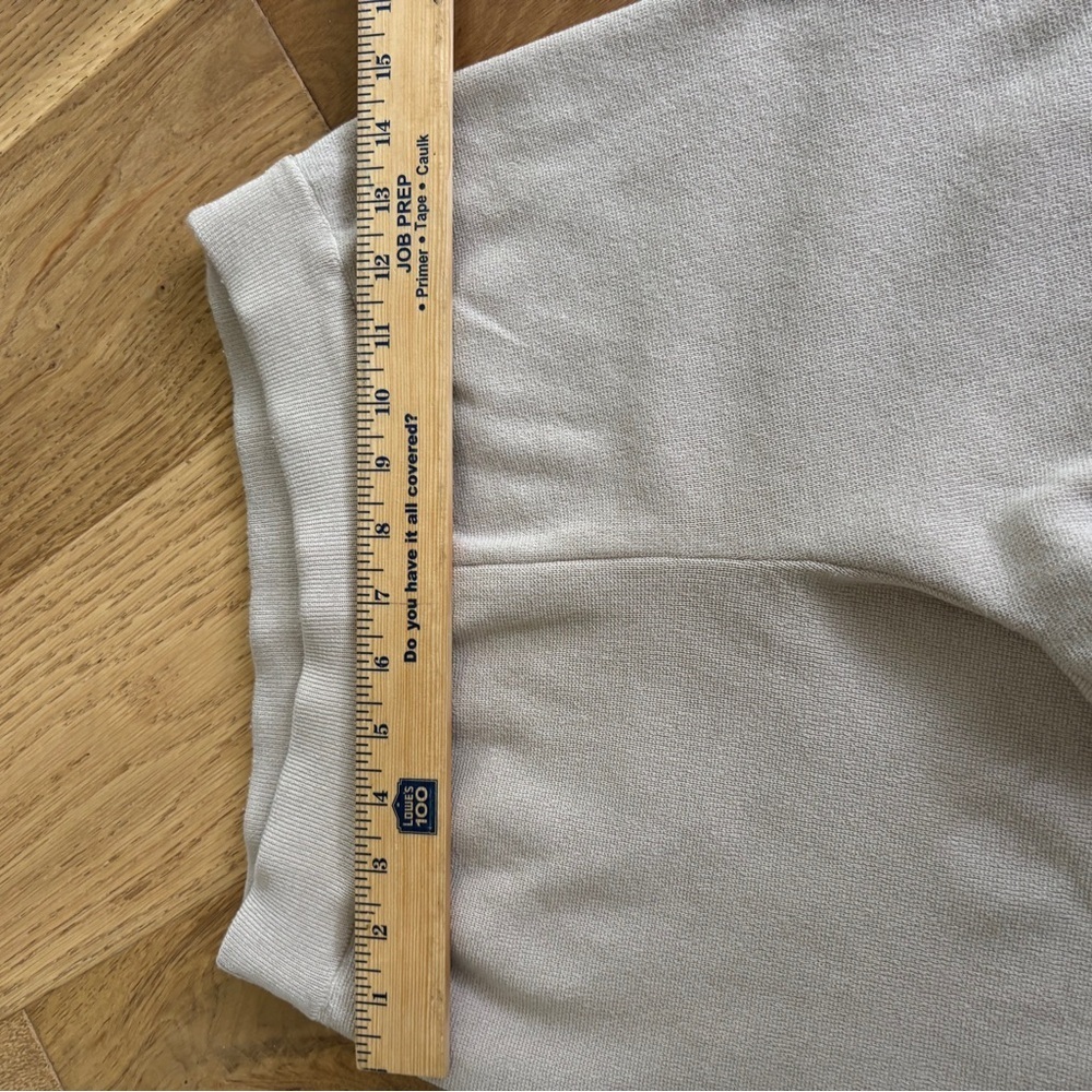 H&M knit trousers cream size small - Picture 4 of 5